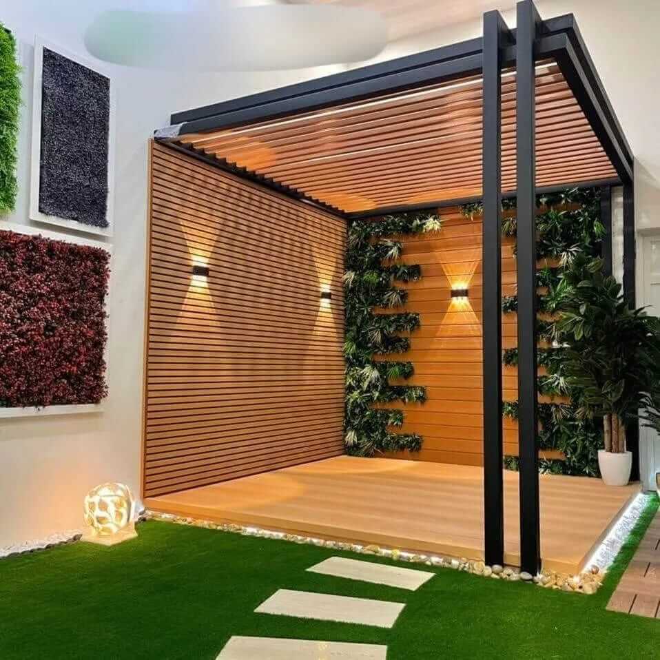 برجولات الرياض: احدث اشكال برجولات الحدائق المنزلية