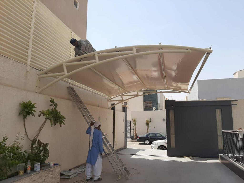 صيانة مظلات السيارات