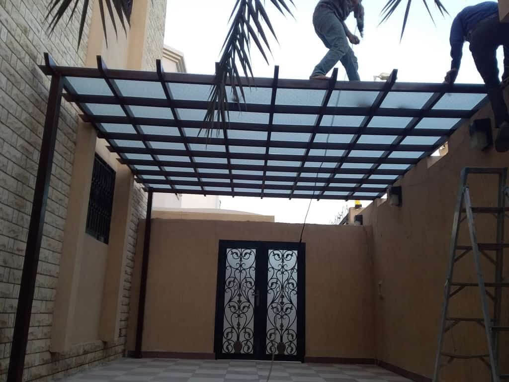 برجولات احواش خشب