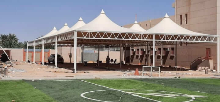 صيانة مظلات الملاعب