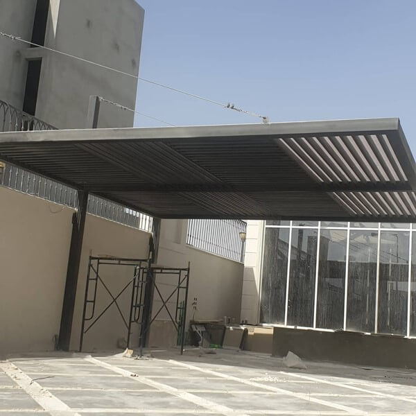 مظلات مداخل فلل بالرياض