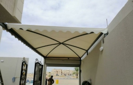 مظلات مداخل فلل بالرياض