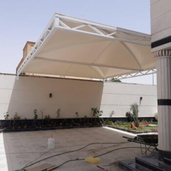 مظلات مداخل فلل بالرياض