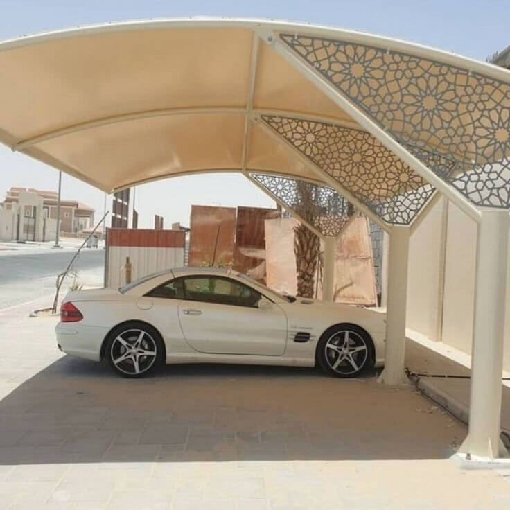 مظلات سيارات الرياض