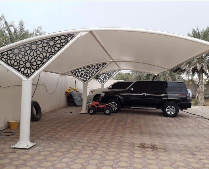 مظلات سيارات الرياض