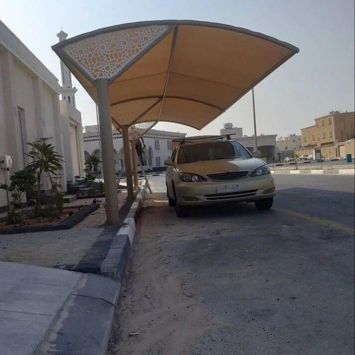 مظلات سيارات الرياض : تصاميم متنوعة تناسب المنازل والفلل والمنشآت التجارية