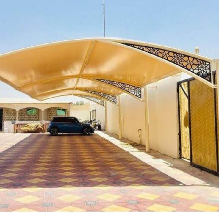 مظلات سيارات الرياض